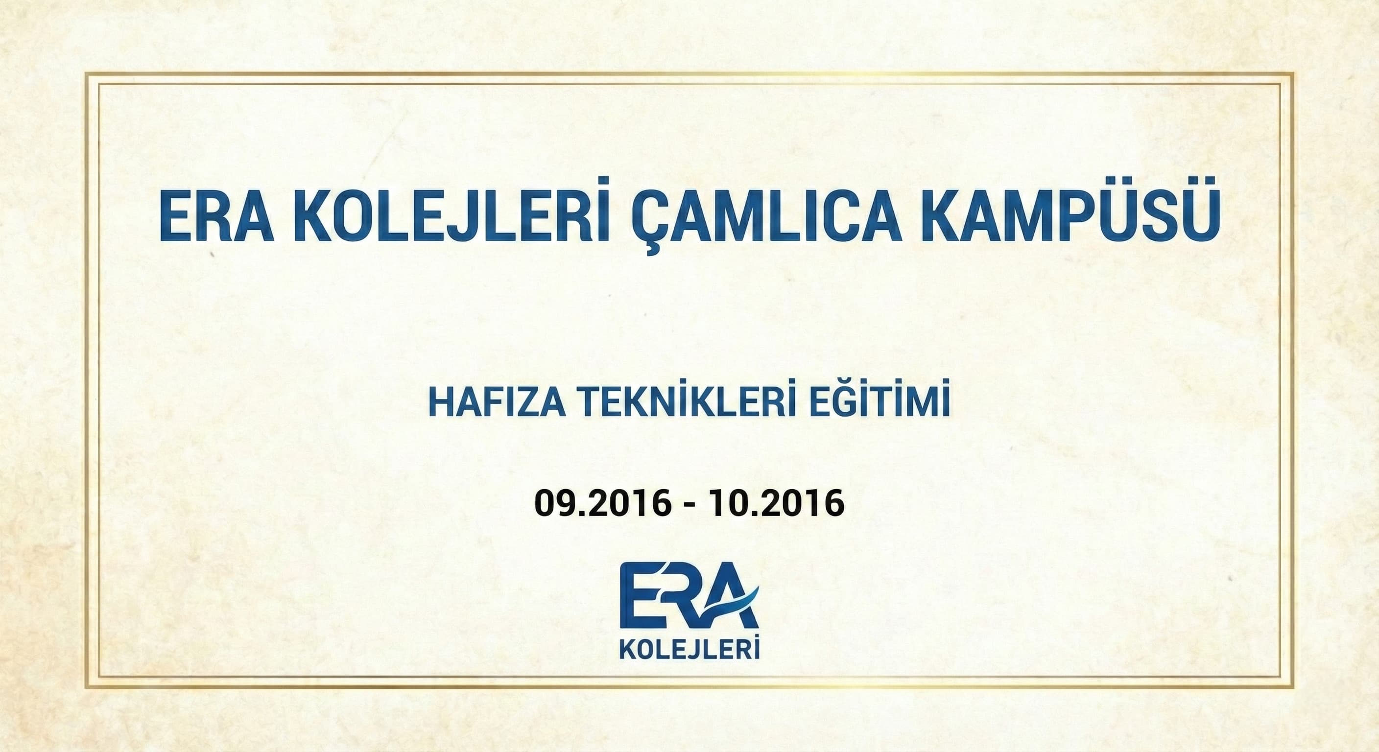 Hafıza Teknikleri Eğitimi